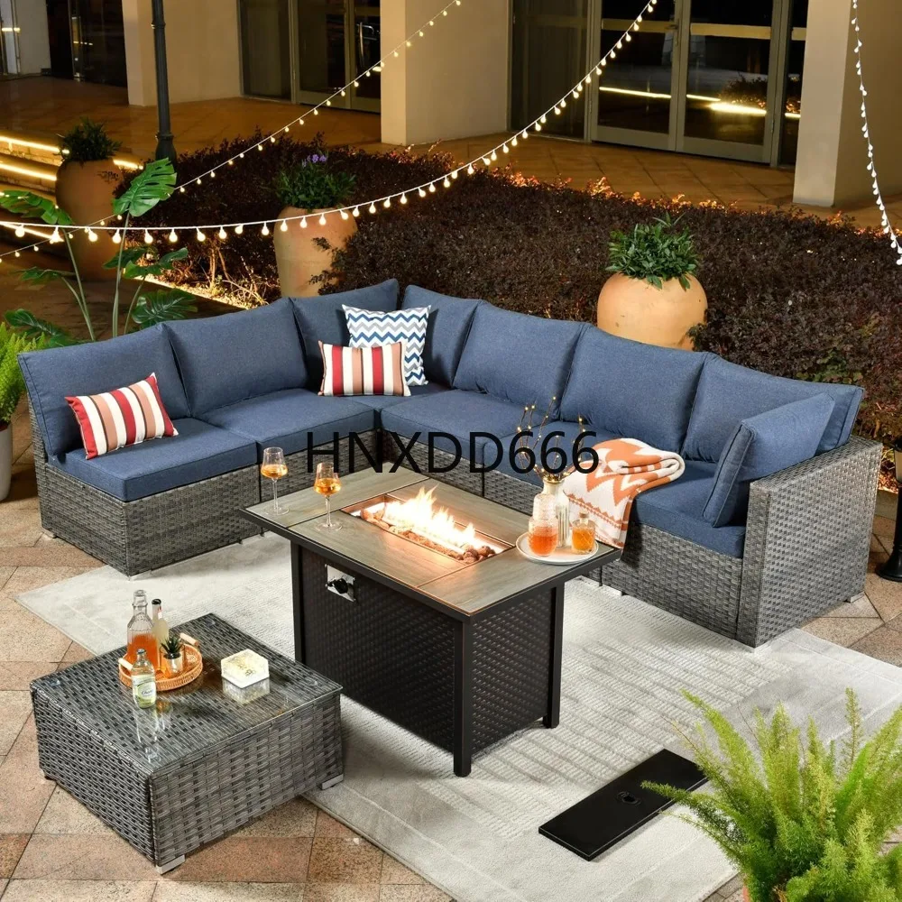 Outdoor Furniture Fire Table - Уличный комплект мебели для патио из