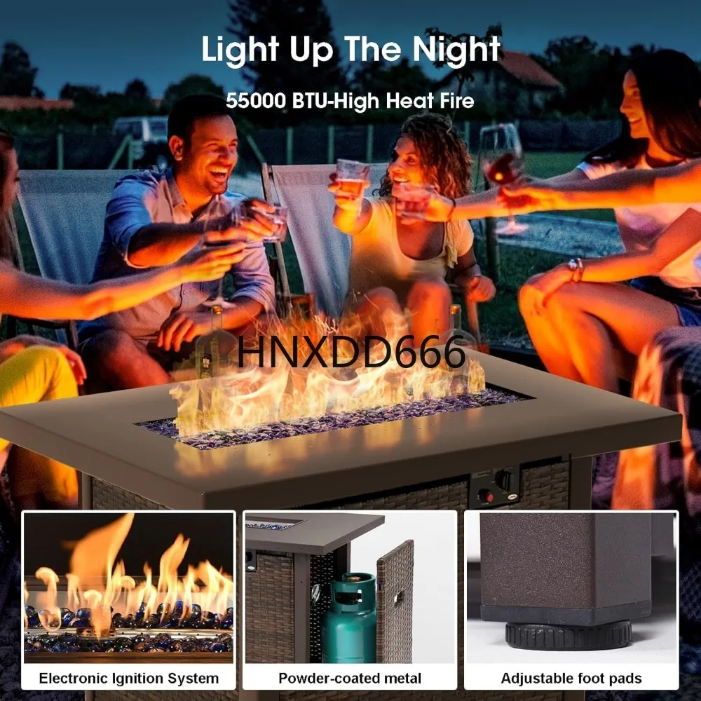 7-местный комплект садовой меб – обзор и цена Outdoor Furniture Fire Table