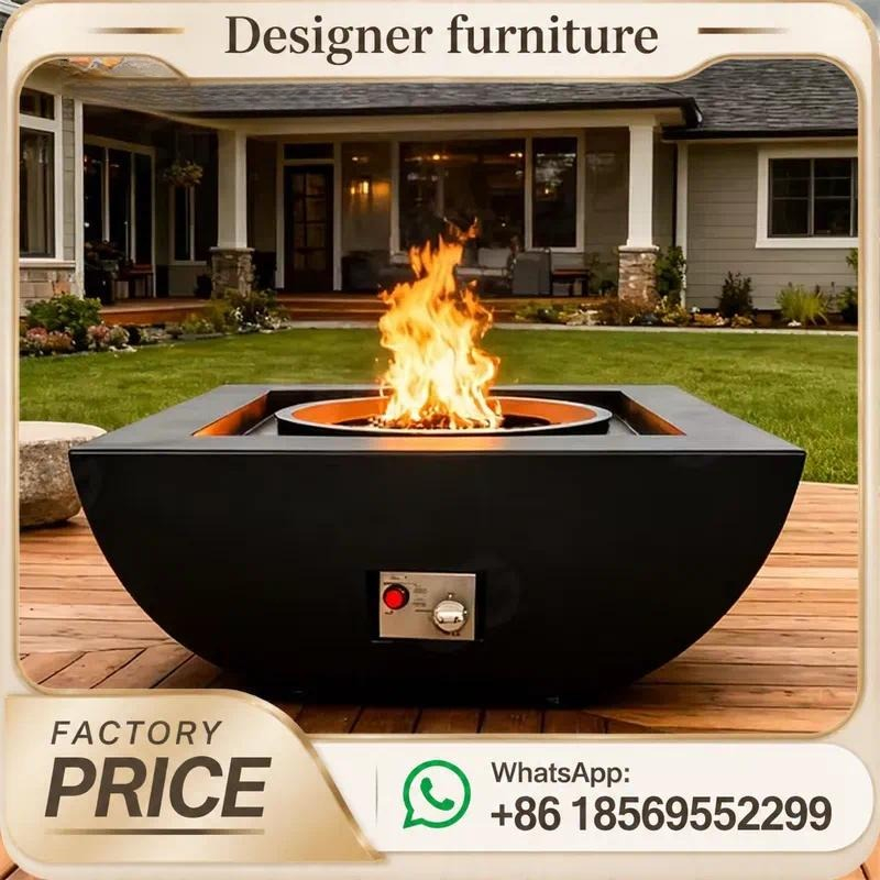 Индивидуальный уличный газовый – обзор и цена Outdoor Furniture Fire Table