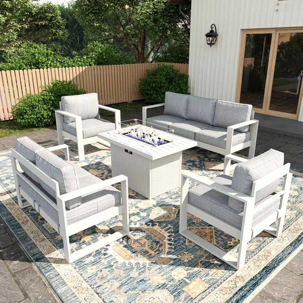 Комплект мебели для террасы и  – обзор и цена Outdoor Furniture Fire Table