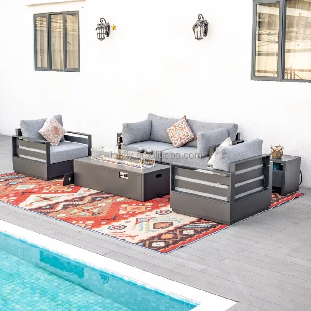 Комплект уличной мебели для ви – обзор и цена Outdoor Furniture Fire Table