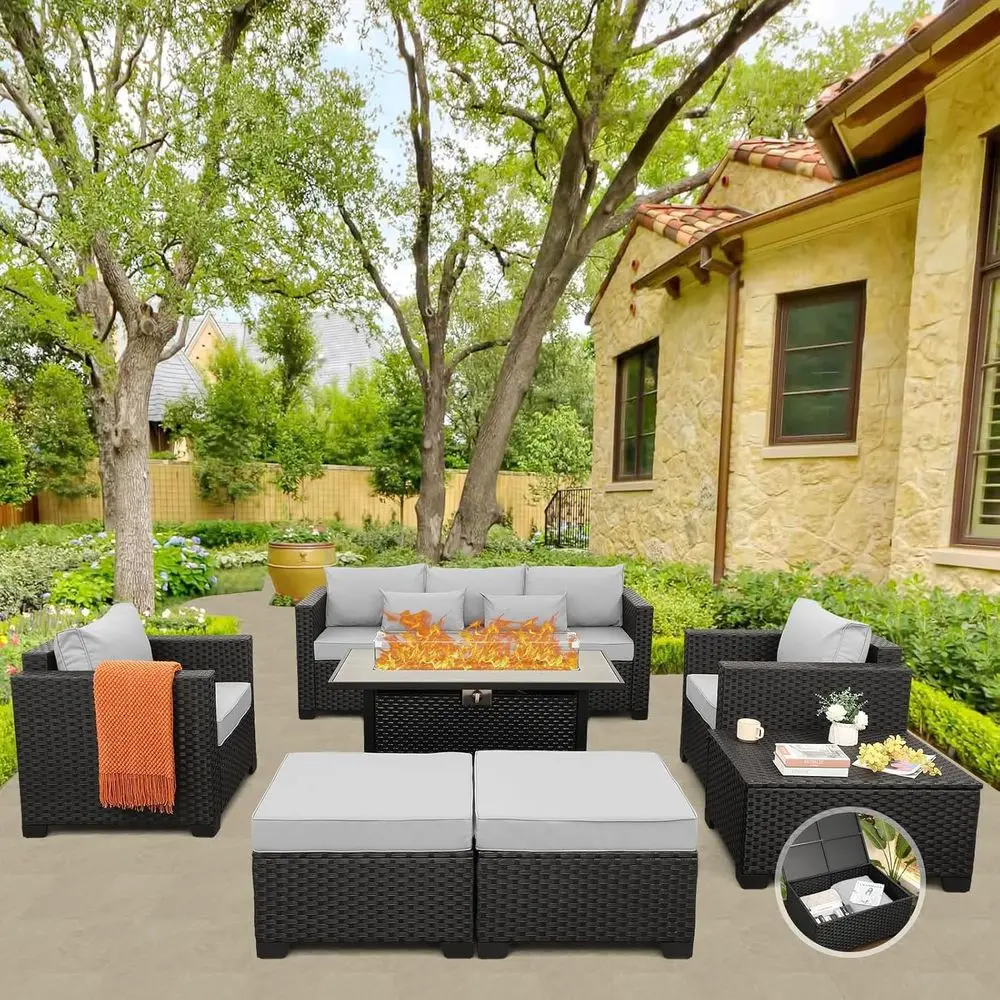 Комплект уличной мебели для па – обзор и цена Outdoor Furniture Fire Table