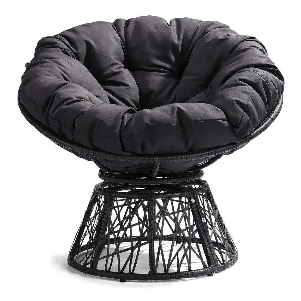 Поворотное кресло-яйцо Swivel  – обзор и цена Outdoor Furniture No Cushions