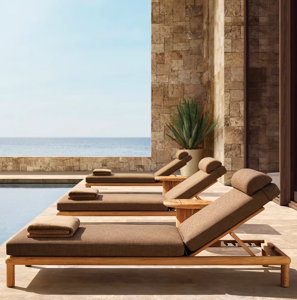 Стильный уличный шезлонг из ма – обзор и цена Outdoor Furniture Prices