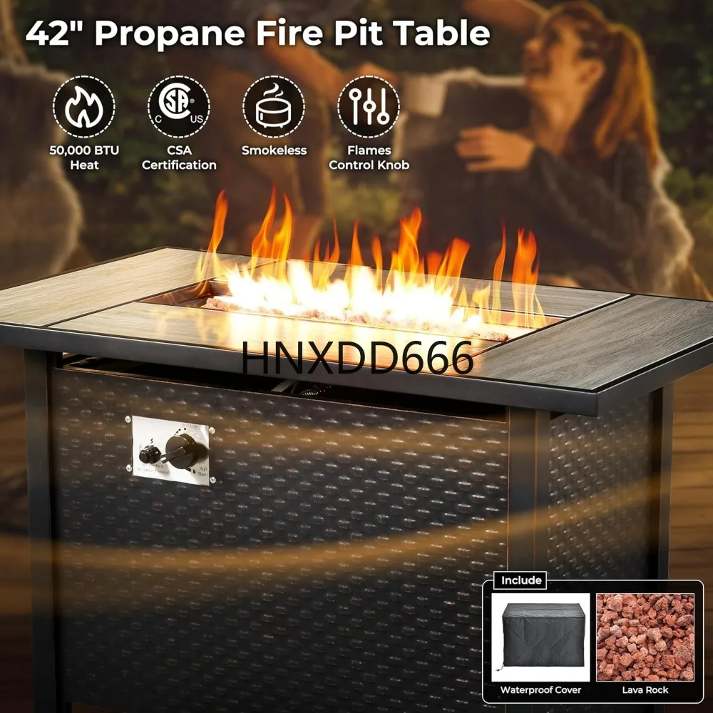 Уличный комплект мебели для па – обзор и цена Outdoor Furniture Fire Table